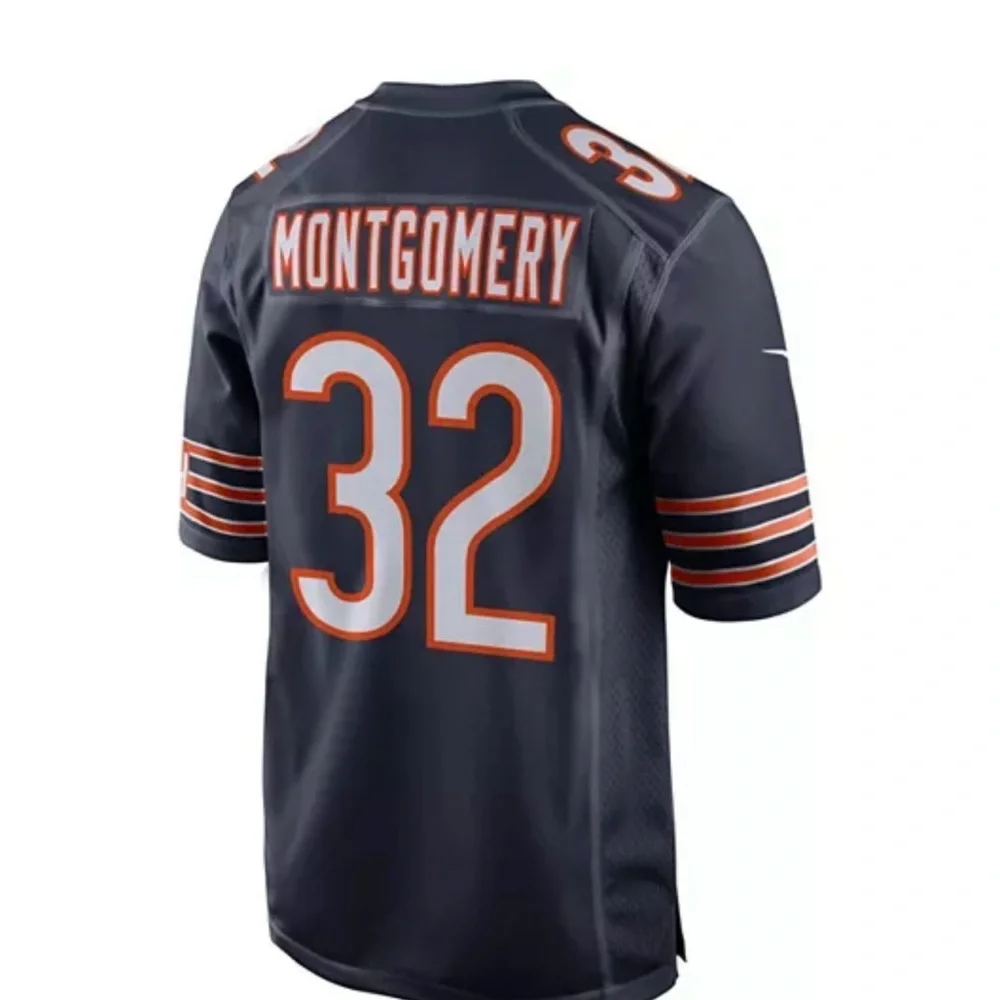 Nike Navy and Orange Men's Jersey - Picture 7 of 7